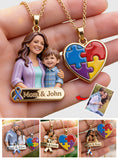 Love Accept Understand - Personalized Autism Awareness Urn Pendant Necklace