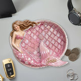 Beautiful Mermaid - Personalized Mermaid Catch-All Tray