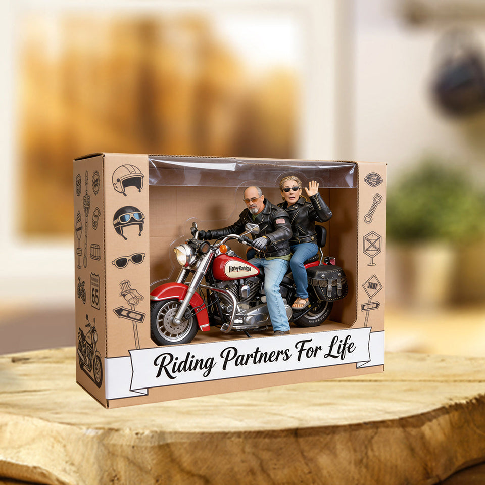 Motor Lover - Personalized Biker Custom Shaped Acrylic Plaque