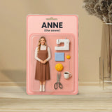Custom Figure From Photo - Personalized Sewing Custom Shaped Acrylic Plaque