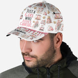Just A Girl Who Loves Camping - Personalized Camping Classic Cap