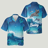 Custom Any Photo Funny Pet - Personalized Dog Hawaiian Shirt