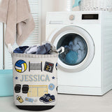 Love Volleyball - Personalized Volleyball Storage Basket