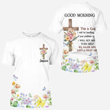 Good Morning This Is God - Personalized Christian All Over Shirt
