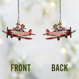 My Greatest Adventure - Personalized Couple Car Ornament
