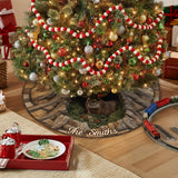 Love Hunting - Personalized Hunting Shaped Tree Skirt