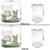Cute Fishing Planter - Personalized Cat Acrylic Pot