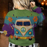 Hippie Souls - Personalized Hippie Ugly Sweater
