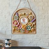 Handpicked For Nana/ Mama - Personalized Grandma 2 Layered Wood Sign / Wood Plaque