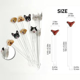 Perfect Gift For Him - Personalized Spicy Couple Set Accent Mug with Acrylic Stirrers