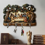 Last Supper - Christian Custom Shaped Hanging Rack