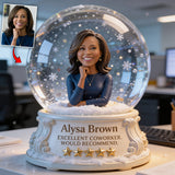 Excellent Coworker. Would Recommend. - Personalized Colleague Custom Shaped Acrylic Plaque