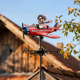 Happy Anniversary - Personalized Dog Weather Vane