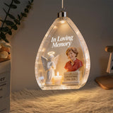 In Loving Memory - Personalized Memorial LED Light Acrylic Sign