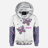 Beautiful Butterfly - Personalized Butterfly All Over Shirt