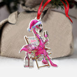 Beautiful Flamingo - Personalized Flamingo Ornament