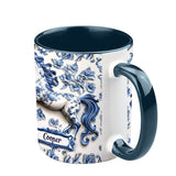 Porcelain Horse - Personalized Horse Accent Mug