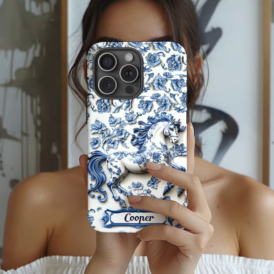 Beautiful Horse - Personalized Horse Full Print Phone Case