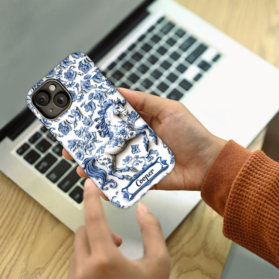 Beautiful Horse - Personalized Horse Full Print Phone Case