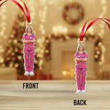 Nurse On Duty - Personalized Nurse Ornament