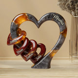 Mommy We Love You - Personalized Mother Custom Shaped Acrylic Plaque