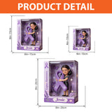 Purple Fighter - Personalized Lupus Awareness Custom Shaped Acrylic Plaque