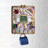 Teacher Gifts - Personalized Teacher Custom Shaped Hanging Rack