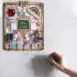 Teacher Gifts - Personalized Teacher Custom Shaped Hanging Rack