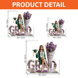 Custom Any Photo - Personalized Graduation Custom Shaped Acrylic Plaque