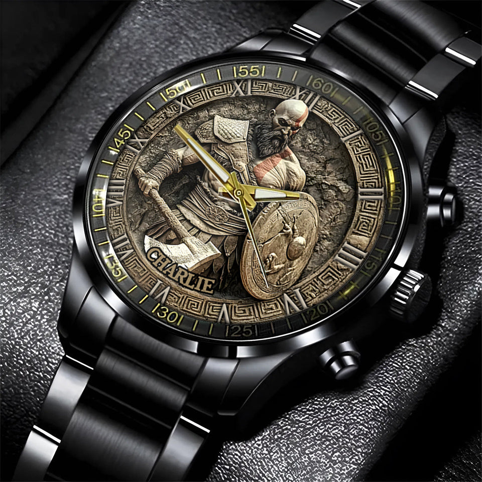 Ultimate Warrior - Personalized Viking Hand Watch
