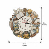 Timeless Faith - Personalized Christian LED Light Wall Clock