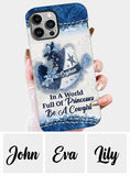 In A World Full Of Princesses - Personalized Cowgirl Full Print Phone Case