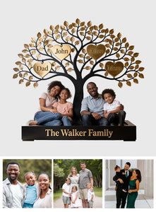 Family Gift - Personalized Family Custom Shaped Acrylic Plaque