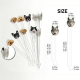 Custom From Any Photo - Personalized Hunting Set Accent Mug with Acrylic Stirrers