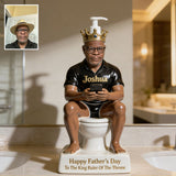 King Of The Throne - Personalized Father Pump Dispenser