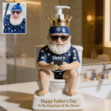 King Of The Throne - Personalized Father Pump Dispenser