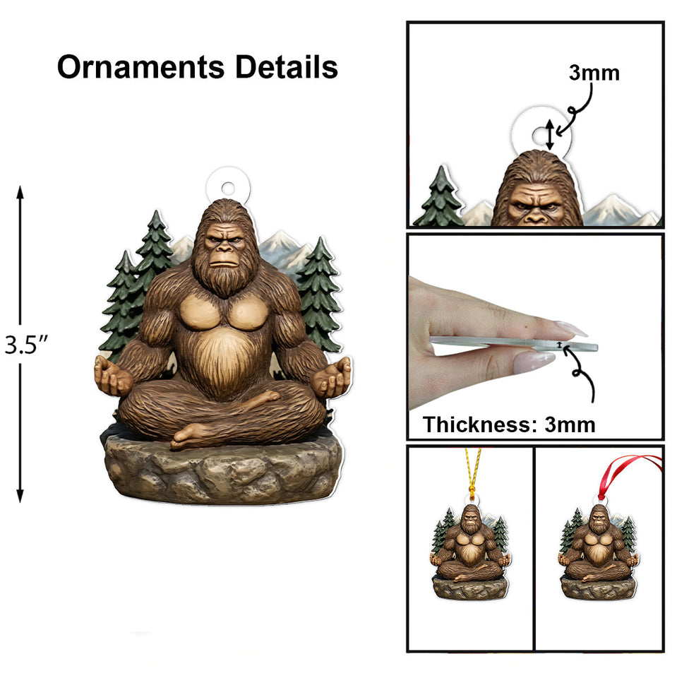 Adventure Awaits - Personalized Hiking Folded Advent Calendar With Ornaments