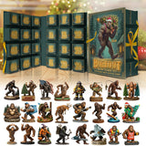 Adventure Awaits - Personalized Hiking Folded Advent Calendar With Ornaments