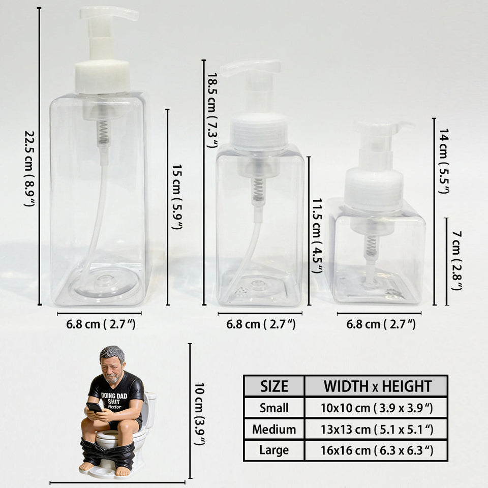 Doing Dad Sh*t - Personalized Father Pump Dispenser
