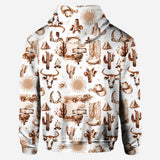 Cowgirl Spirit - Personalized Cowgirl Hoodie and Leggings