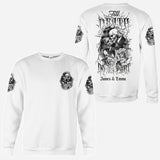 Til Death Do Us Part - Personalized Couple All Over Shirt