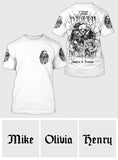 Til Death Do Us Part - Personalized Couple All Over Shirt