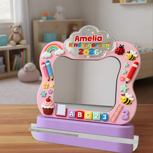 Back To School - Personalized Kid Desk Mirror