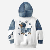 Just A Girl Who Loves Dachshunds - Personalized Dachshund Hoodie and Leggings