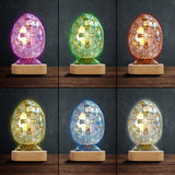 Easter Blessing - Personalized Easter Day Shaped Plaque Light Base