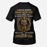 Stand With God - Personalized Christian All Over Shirt