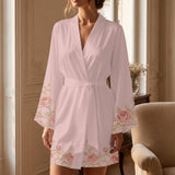 Team Bride - Personalized Wedding Satin Robe