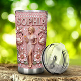Custom Any Photo - Personalized Flamingo Tumbler