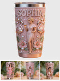 Custom Any Photo - Personalized Flamingo Tumbler