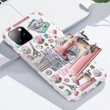 Just A Girl Who Loves Sewing - Personalized Sewing Full Print Phone Case